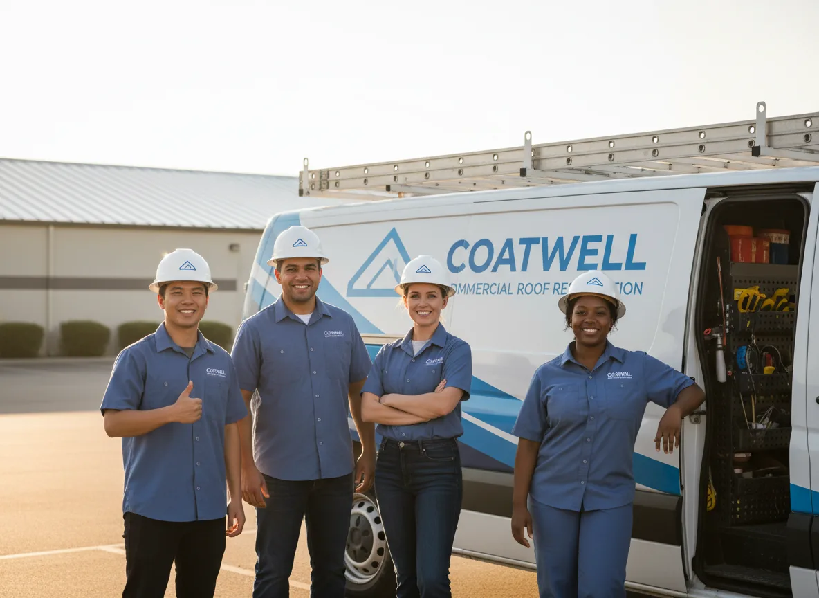 Commercial roof coating company in Lime Ridge, WI